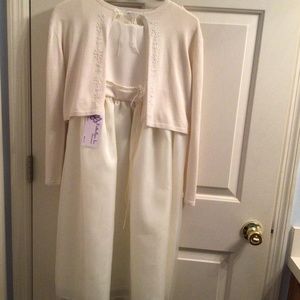 Girls dress with bolero size10